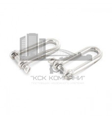 Art. 8259 A4 6 Скоба такелажная длинная D-образная нержавеющая