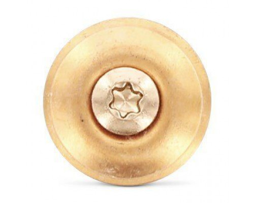 Art. 9388 A2-Cu 4,5X35 TX20 Шуруп по дереву c полупотайной головкой и EPDM-шайбой (20 мм) шлиц TX  купить в Москве