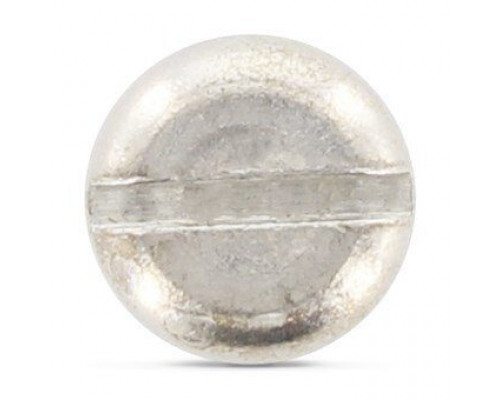 DIN 85 A2 M 6X40 Винт с цилиндрической скругленной головой и прямым шлицем нержавеющий