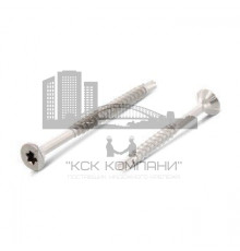 Art. 9244 AISI 410 6,0X160/70 TX30 Шуруп самосверлящий самозенкующийся с потайной головой и неполной резьбой, звездообразный шлиц TX (Torx) нержавеющий