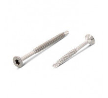 Art. 9244 AISI 410 4,5X70/42 TX20 Шуруп самосверлящий самозенкующийся с потайной головой и неполной резьбой, звездообразный шлиц TX (Torx) нержавеющий