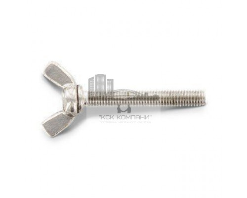 Art. 316 A2 M 8X60 Винт-барашек с прямоугольными лепестками нержавеющий американский тип