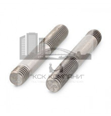 DIN 938 A2 M 6X80 Шпилька резьбовая с ввинчиваемым концом ~1d нержавеющая