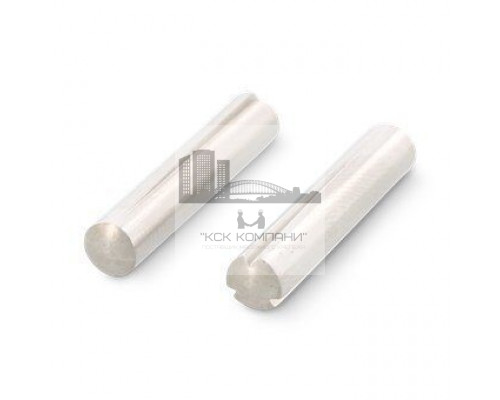 DIN 1471 AISI 303 2X25 Штифт конический с насечками по всей длине с трех сторон нержавеющий