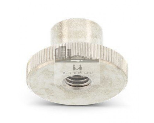 DIN 466 AISI 303 M 4 Гайка нержавеющая высокий тип с накатанной головкой high type