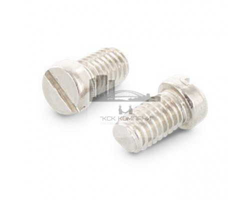 DIN 920 A2 M 6X6 Винт нержавеющий с цилиндрической плоской головой и прямым шлицем