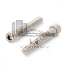 ISO 14579 A2 M 8X40 TX40 Винт нержавеющий с цилиндрической головой, зубчатой стопорной насечкой и звездообразным шлицем TX (Torx)