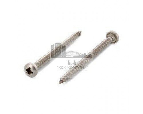 Art. 9048 A2 4,5X70 Z Саморез универсальный с полукруглой головой и шлицем PZ нержавеющий