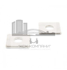 DIN 436 A2 24 Шайба квадратная для деревянных конструкций увеличенная