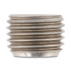 DIN 906 A4 R 1 1/2" согласно DIN 3858 Пробка резьбовая с трубной резьбой Уитворта нержавеющая с шестигранным углублением под ключ