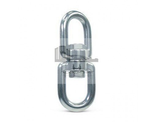 Art. 8254 A4 8 Вертлюг тип петля-петля нержавеющий  купить в Москве