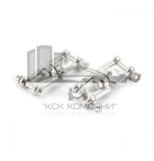 Art. 8256 A4 13 Вертлюг грузоподъемный тип "вилка-вилка" нержавеющий