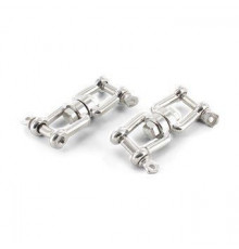 Art. 8256 A4 13 Вертлюг грузоподъемный тип "вилка-вилка" нержавеющий