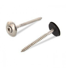 Art. 9168 A2 4,5X55 Z Шуруп по дереву с полупотайной головой с незакрепленной EPDM-шайбой (20 мм), шлиц PZ