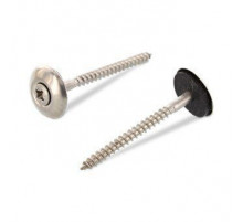 Art. 9168 A2 4,5X80 Z Шуруп по дереву с полупотайной головой с незакрепленной EPDM-шайбой (20 мм), шлиц PZ