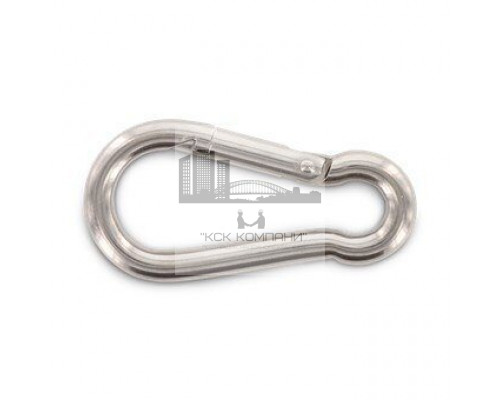 Art. 9075 A4 8X80 Карабин пружинный нержавеющий  купить в Москве