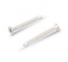 DIN 7504 AISI 410 O 4,2X50 TX20 Винт самонарезающий сверлоконечный с потайной головой форма "O" и звездообразным шлицем TX (Torx) нержавеющий