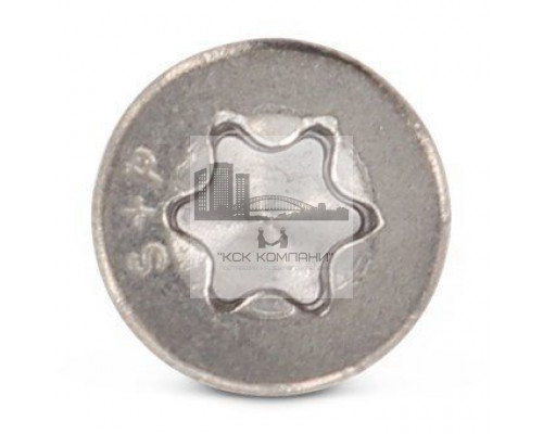 Art. 9245 AISI 410 5,0X100/60 TX25 Шуруп с цилиндрической головой и режущей канавкой нержавеющий для строительства террас  купить в Москве