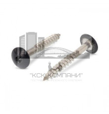 Art. 9086 A2 4,8X32 TX20 - RAL 7016 Саморез с расширенной низкой полукруглой головкой, неполной резьбой и звездообразным шлицем TX