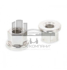 DIN 6331 М12 SW18 A4 Гайка нержавеющая высокая 1,5 d с буртиком