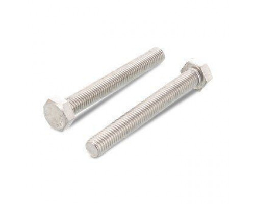 M8X10 ISO 4017 A4-80 Болт нержавеющий с шестигранной головкой, полная резьба
