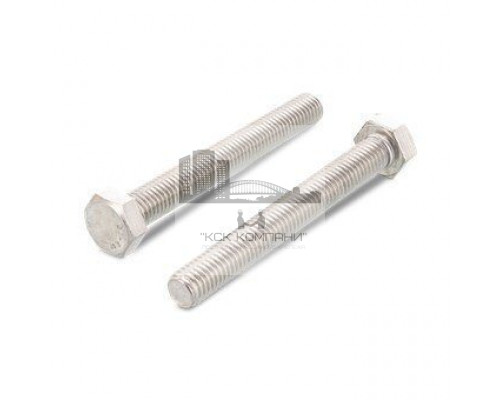 M14X60 ISO 4017 A2 Болт нержавеющий с шестигранной головкой, полная резьба