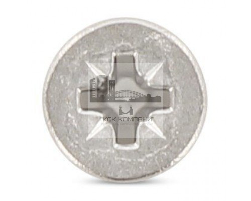 DIN 7504 A4 O 4,2X16 Z Саморез самонарезающий сверлоконечный с потайной головой и крестообразным шлицем PH (Phillips), форма О нержавеющий  купить в Москве