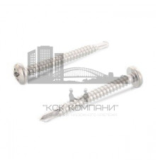 DIN 7504 A2 M 3,5X22 H Саморез самонарезающий сверлоконечный с полукруглой головой и крестообразным шлицем PH (Phillips), форма "М" нержавеющий