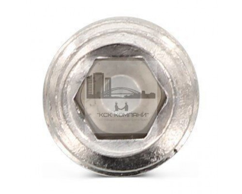 ISO 4026 A2 M 16X100 Винт установочный с шестигранным углублением под ключ и плоским концом нержавеющий