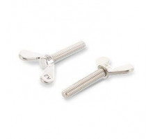 DIN 316 A4 M 5X10 Винт барашек немецкий тип нержавеющий с округлыми лепестками