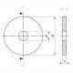 DIN 1052 A4 25X92X8 Шайба строительная увеличенная плоская для деревянных конструкций