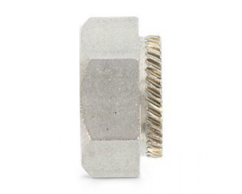 Art. 9064 М2.5 SW5,5  A2 Гайка нержавеющая шестигранная с резьбовой вставкой