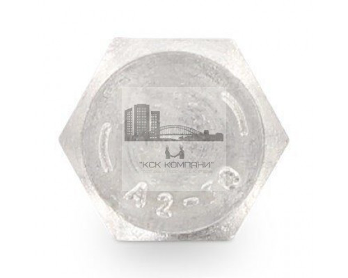 M16X95 ISO 4017 A4-80 Болт нержавеющий с шестигранной головкой, полная резьба