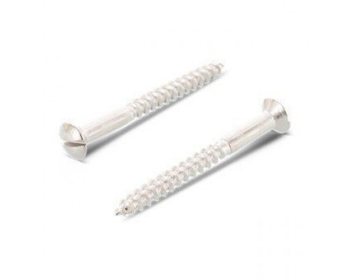 DIN 95 A2 5,5X90 Шуруп нержавеющий с полупотайной головой по дереву  купить в Москве