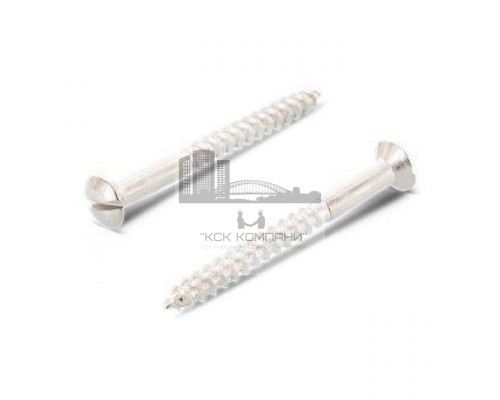 DIN 95 A4 5,5X100 Шуруп нержавеющий с полупотайной головой по дереву