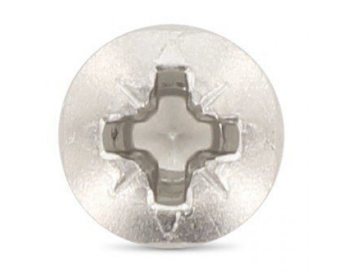 DIN 7504 A2 M 4,2X25 Z Саморез самонарезающий сверлоконечный с полукруглой головой нержавеющий с крестообразным шлицем PZ (Pozidriv), форма М