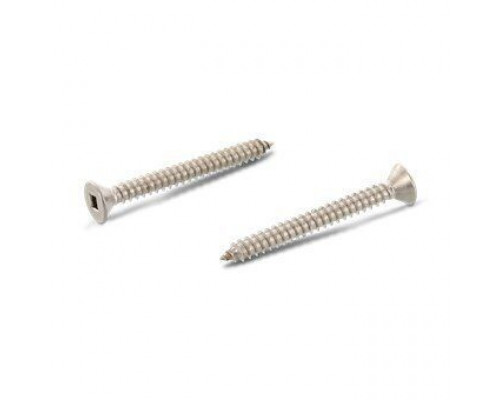 DIN 7982 A2 C 3,9X50 SQ1 Винт самонарезающий с потайной головкой с острым концом форма С и квадратным шлицем SQ нержавеющий  купить в Москве