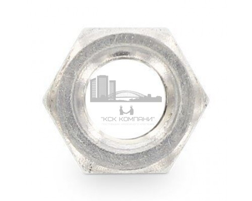 DIN 936 М20 SW30 A4 Гайка нержавеющая шестигранная с крупной резьбой низкая