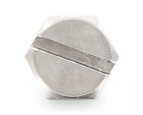 M3X10 SZ DIN 933 A4 Болт нержавеющий с прямым шлицем SL шестигранной головкой, полная резьба M3X10 SZ DIN 933 A4 Болт нержавеющий с прямым шлицем SL шестигранной головкой, полная резьба