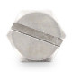M3X10 SZ DIN 933 A4 Болт нержавеющий с прямым шлицем SL шестигранной головкой, полная резьба