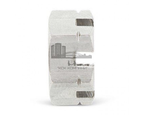 DIN 937 М8 SW13 A2 Гайка нержавеющая, шестигранная, корончатая