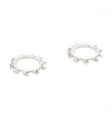 DIN 6797 A2 A 3,7 Шайбы тип A с внешними зубьями стопорные пружинные