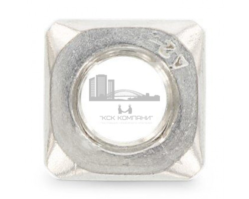 DIN 562 A4 M 3 Гайка нержавеющая без фаски низкая