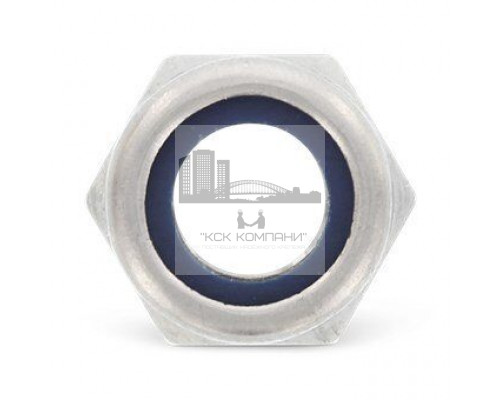 DIN 982 М14 SW22 DIN 982 A2 Гайка нержавеющая высокий тип самоконтрящаяся шестигранная