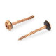 Art. 9087 A2-Cu 4,5X35 TX20 Шуруп c полупотайной головкой и двухсоставной шайбой, со свободной EPDM прокладкой (15 мм) и звездообразным шлицем TX (TORX) нержав