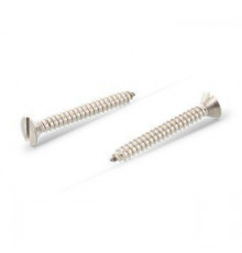 DIN 7972 A2 C 3,9X32 Саморез остроконечный с потайной головой и прямым шлицем форма C