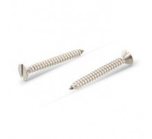 DIN 7972 A2 C 3,9X32 Саморез остроконечный с потайной головой и прямым шлицем форма C