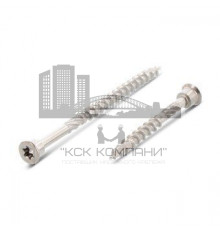 Art. 9245 AISI 410 5,0X45/24 TX25 Шуруп с цилиндрической головой и режущей канавкой нержавеющий для строительства террас