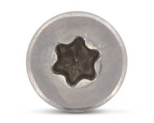 Art. 9044 A2 6,0X50/30 TX25 Саморез с длинным буром с неполной резьбой, потайной самозенкующейся головкой и звездообразным шлицем TORX нержавеющий по де