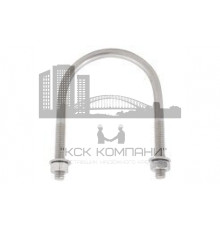 A 52 номинальный размер 40 - M 8 Art. 3570 A4 Болт-скоба нержавеющая U-образной формы тип А